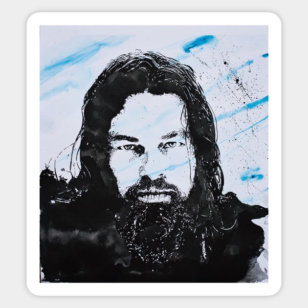 Leonardo di Caprio Sticker by KissArt